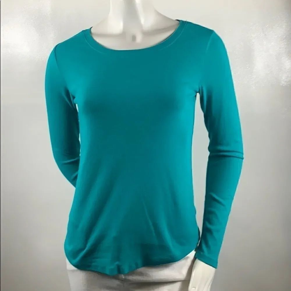 3for$20 BCG Teal Long-Sleeve Top Size: Small